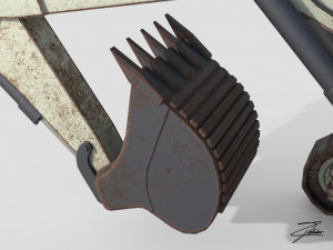 excavator liebherr 984 Model 3D