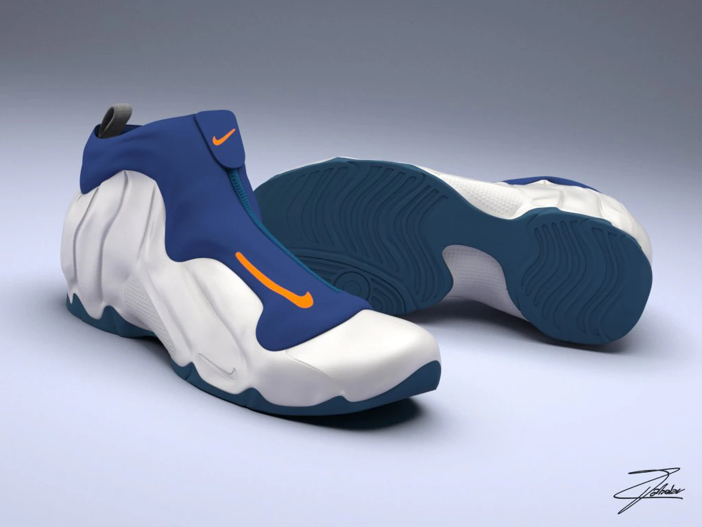 mike air flightposite 3D Model .c4d .max .obj .3ds .fbx .stl .blend 