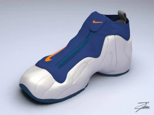 mike air flightposite 3D Model