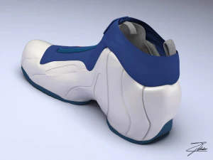 mike air flightposite 3D Model