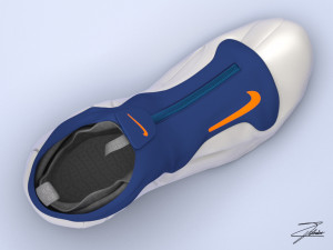 mike air flightposite Modelo 3D