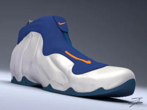 mike air flightposite 3D Model