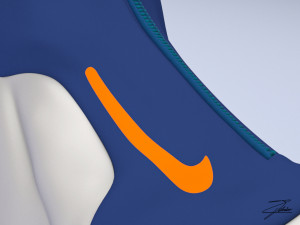 mike air flightposite Modelo 3D
