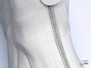 mike air flightposite Modelo 3D