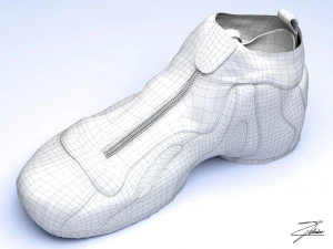 mike air flightposite 3D Model