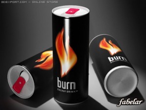 burn energy drink 3D मॉडल