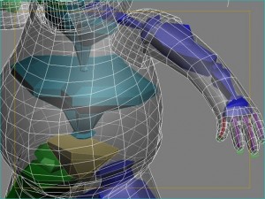 Homer simpson rigged 3D Модель