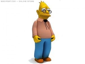 abraham simpson 3D Модель