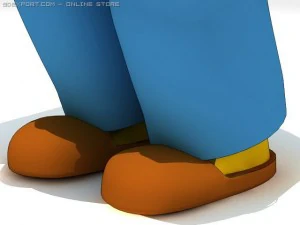 abraham simpson 3D Model
