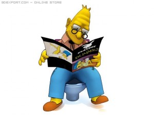 abraham simpson rigged Modello 3D