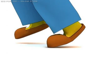 abraham simpson rigged 3D Model