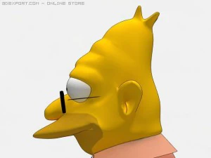 abraham simpson rigged 3D Model