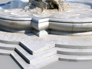 triton fountain 3D Model