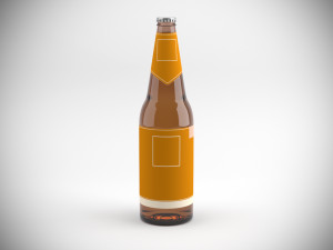 beer bottles 3D Model