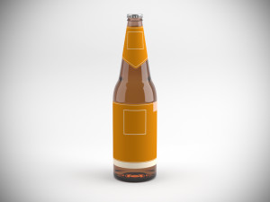 beer bottles 3D Модель