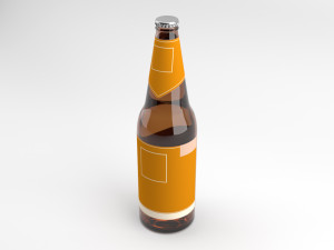 beer bottles 3D Model