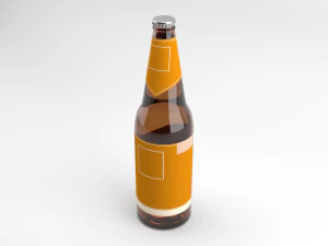 beer bottles 3D Model