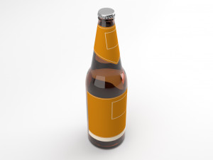 beer bottles 3D Model