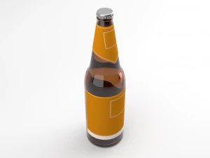 beer bottles 3D Model