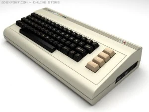 Comodoro C64 Modelo 3D