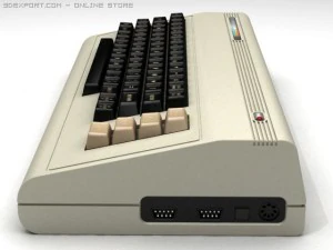 Comodoro C64 Modelo 3D