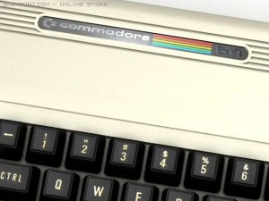 Comodoro C64 Modelo 3D