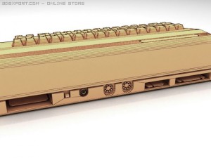 commodore c64 Modello 3D