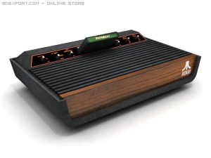 atari 2600 Modelo 3D