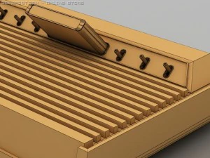 atari 2600 Modelo 3D