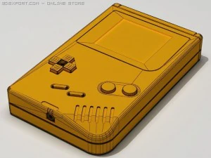 game boy 3D Model