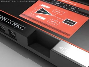 sega master system 3D Model