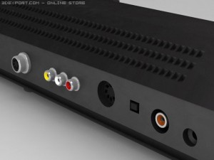 sega master system 3D-Modell