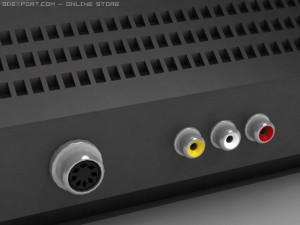 sega master system 3D-Modell