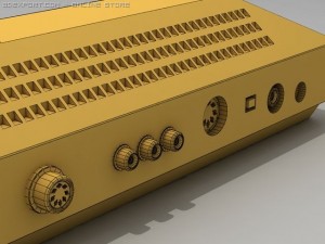 sega master system 3D-Modell