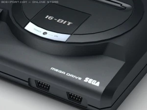 sega megadrive 3D Model