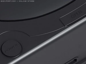 sega Saturno Modello 3D