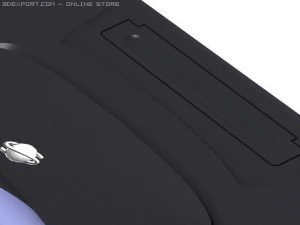 sega Saturno Modello 3D