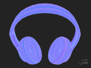beat headphones 3D Модель