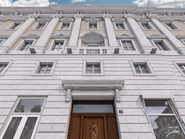 palazzo pitteri Model 3D .c4d .max .obj .3ds .fbx .stl .blend 
