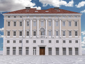 palazzo pitteri Model 3D