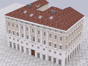 palazzo pitteri Model 3D