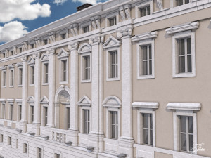 palazzo pitteri Model 3D
