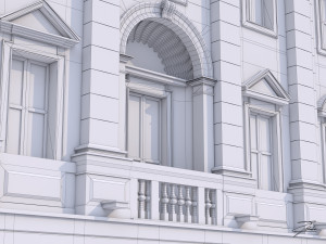palazzo pitteri Model 3D