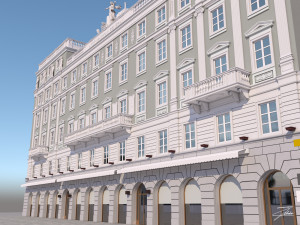 palazzo stratti 3D Model