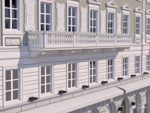 palazzo stratti 3D Model