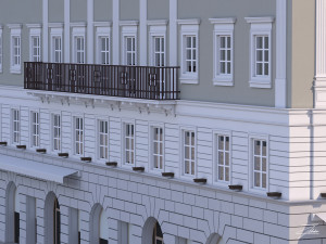 palazzo stratti 3D Model