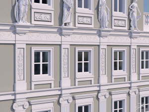 palazzo stratti 3D Model