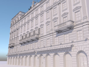 palazzo stratti 3D Model