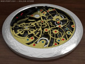 watch mechanism 2 Modelo 3D