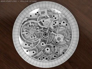 watch mechanism 2 3D Model
